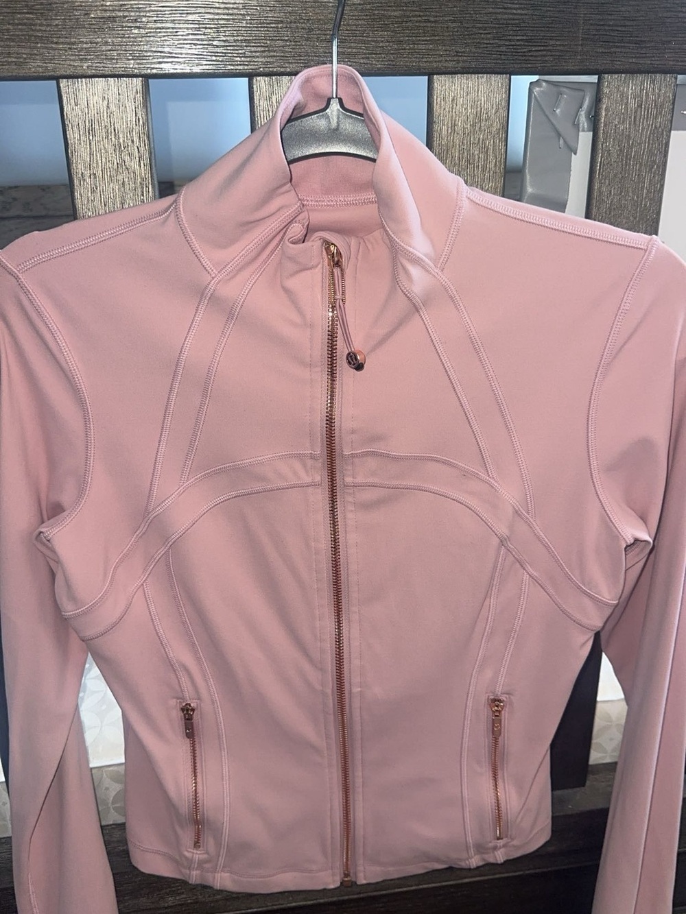 lululemon athletica Dusty Pink Full-Zip Utility Jacket